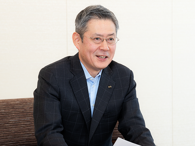 代表取締役社長執行役員 兼 COO 國分晃 代表取締役社長執行役員 兼 COO 國分晃の写真